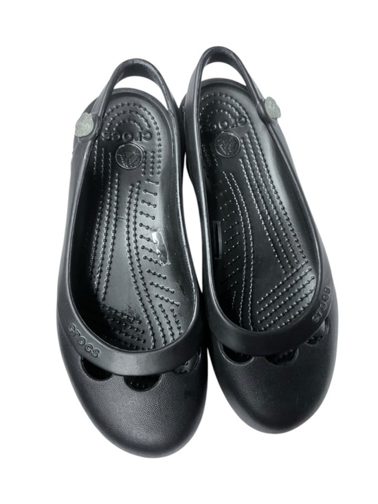CROCS Shoes - Crocs women sandals shoes size 6 black